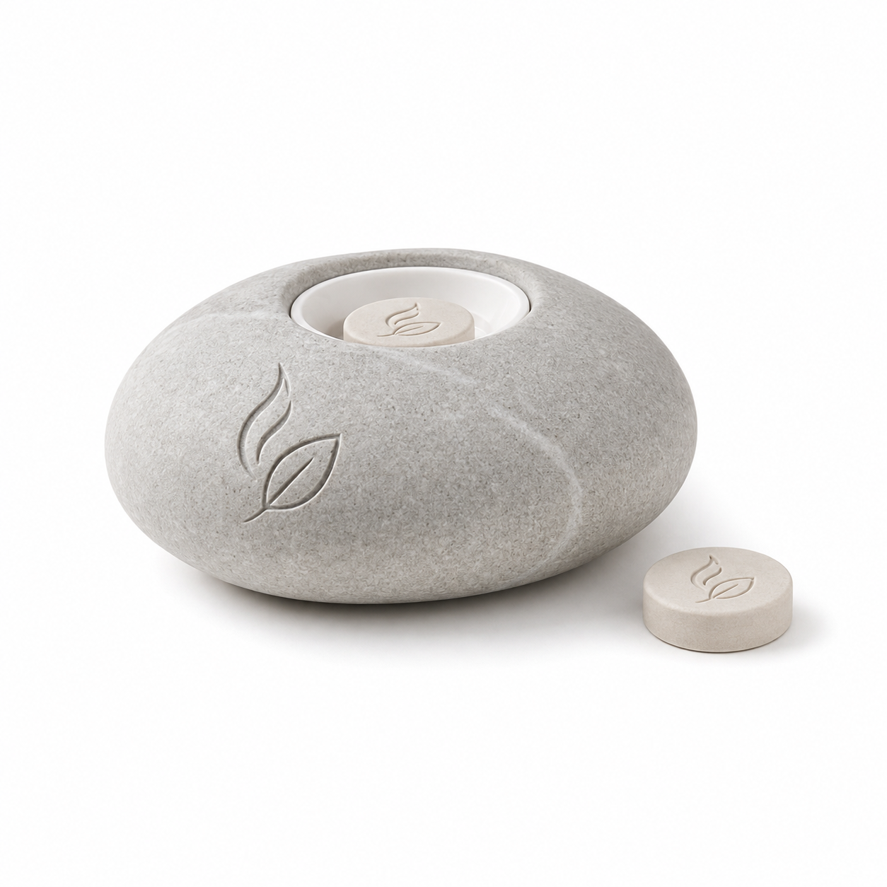 LadeVnr™ Pebble Scent Diffuser with Replaceable Scent Pucks