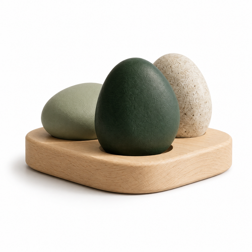 *LadeVnr™ Magnetic Scent Stones with Rechargeable Aroma Base*
