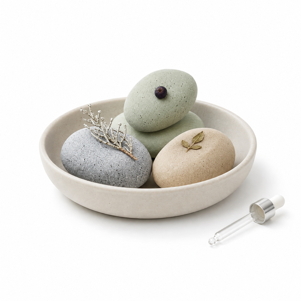 LadeVnr™ Aroma Stone Nest – Natural Essential Oil Diffuser Stones