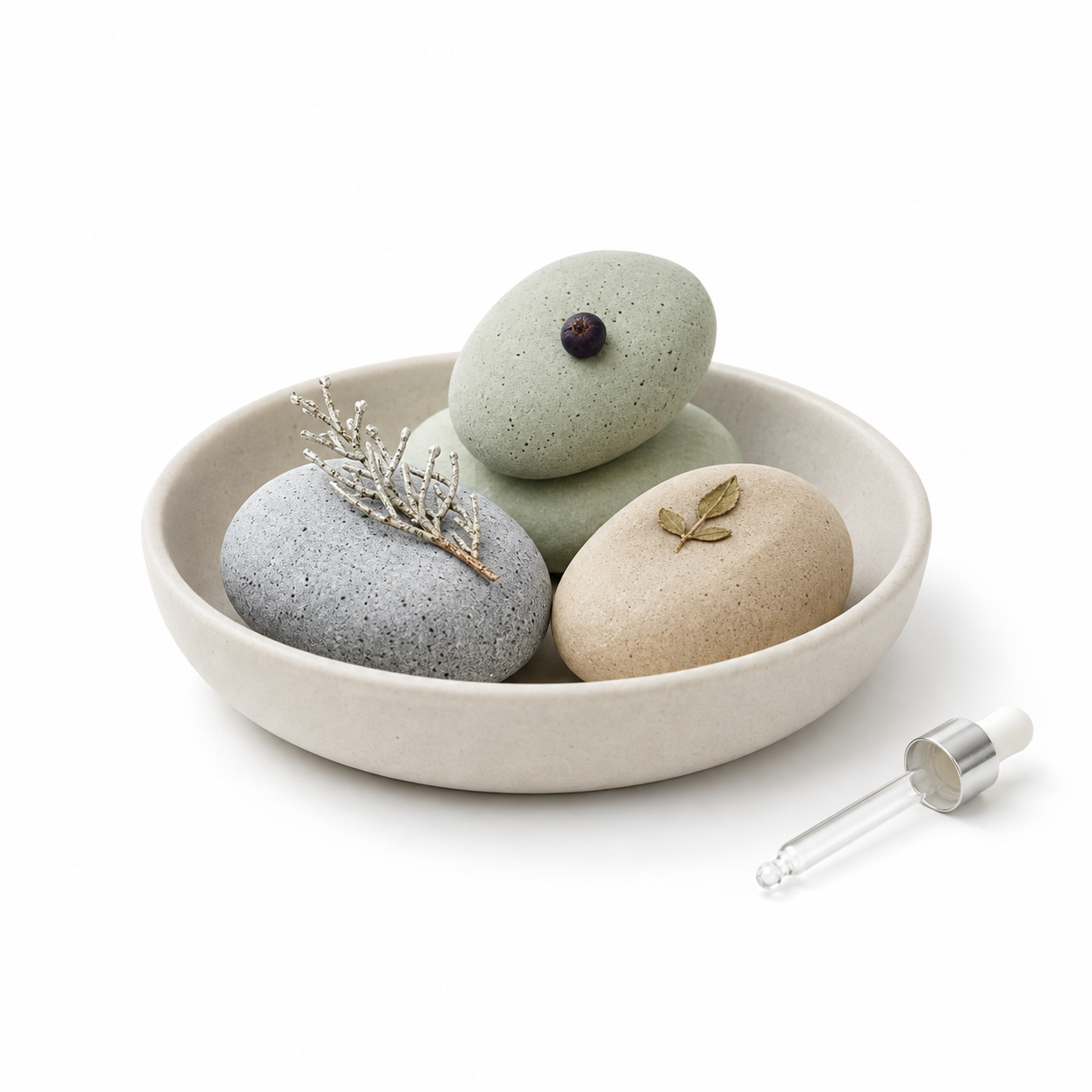 LadeVnr™ Aroma Stone Nest – Natural Essential Oil Diffuser Stones