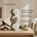 LadeVnr™ Sculptural Diffusion 5-Piece Modular Diffuser Set